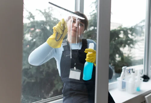 Nettoyage de vitres intérieures et extérieures à Saint-Cyr-la-Lande